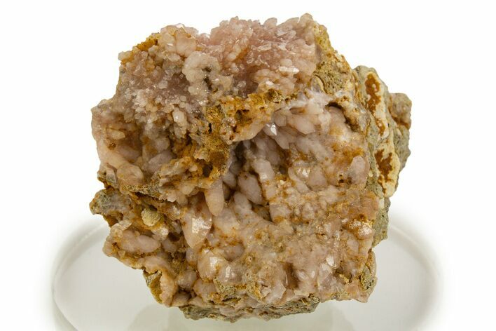 Natural Rose Quartz Crystal Cluster - Peru #321351